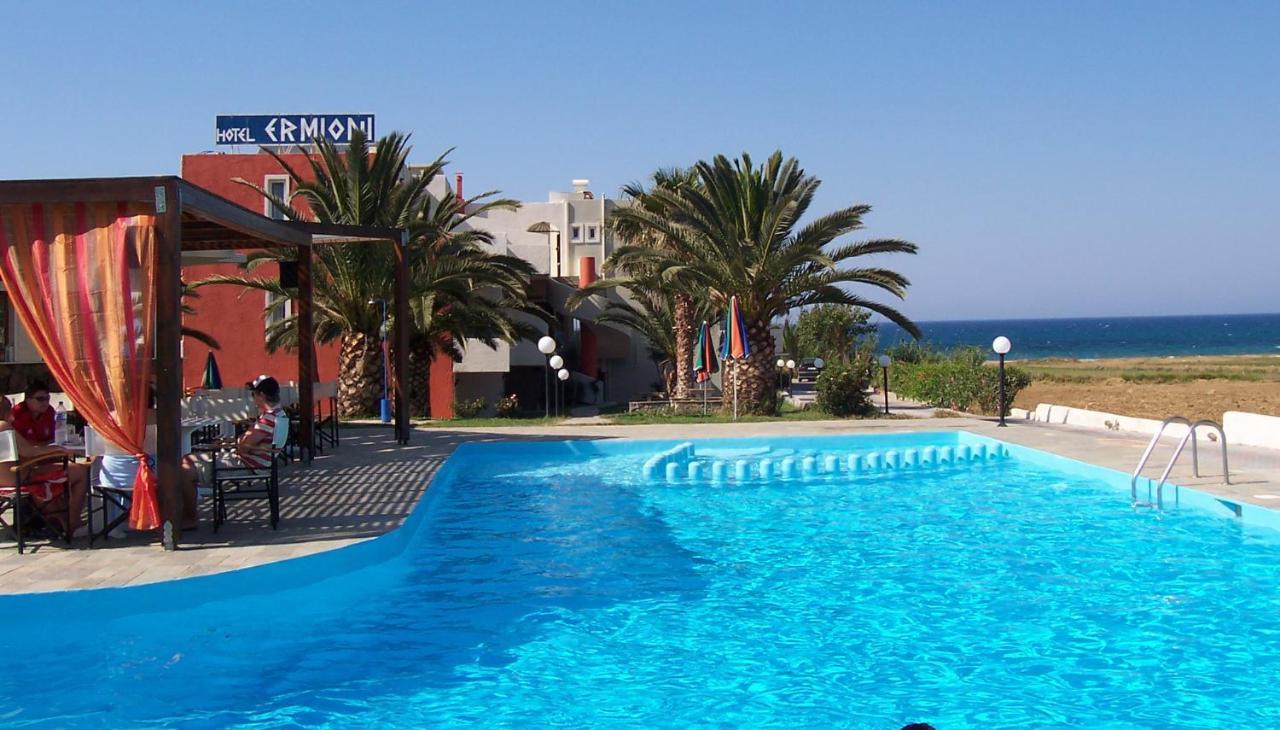 Ermioni Hotel Paralia Kourna Exterior photo